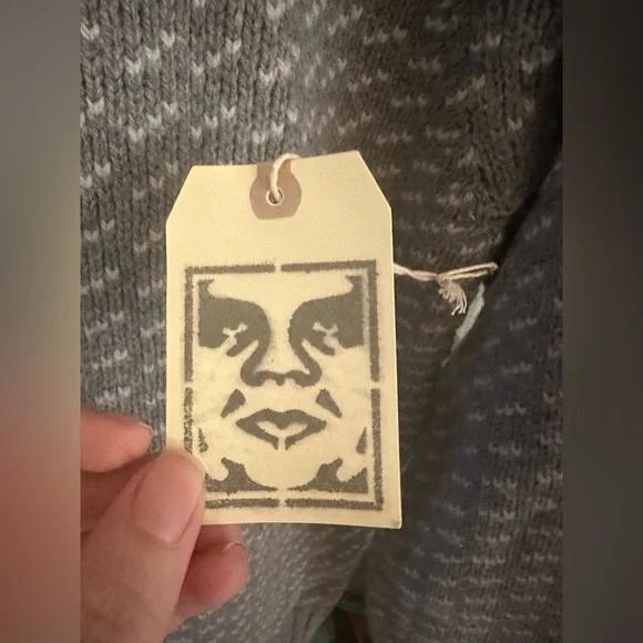 Obey Wool Sweater - Picture 4 of 5